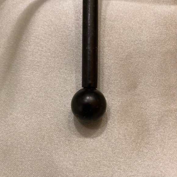 Banana Hanging Holder Stand Black Metal Excellent Pre-Owned Condition 13” Tall - Picture 5 of 7